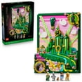 thumbnail image 1 of LEGO Wicked Emerald City Wall Art for Adults, 1518 pc., 1 of 7