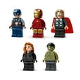 thumbnail image 4 of LEGO Marvel: MARVEL Logo & Minifigures Building Toy, 931 pcs., 4 of 6