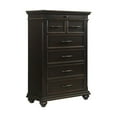 thumbnail image 1 of Brooks 6-Drawer Poplar Wood Chest, Assorted Colors, 1 of 5