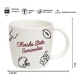 thumbnail image 3 of Logo Brands Florida State Seminoles 18oz Playmaker Mug Bundle, 3 of 4