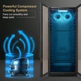 thumbnail image 3 of Lanbo 32 Inch Dual Door Wine Cooler, 3 of 8