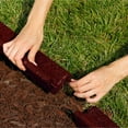 thumbnail image 5 of GroundSmart 4' Roman Brick Rubber Landscape Edging, 6pk, 5 of 9
