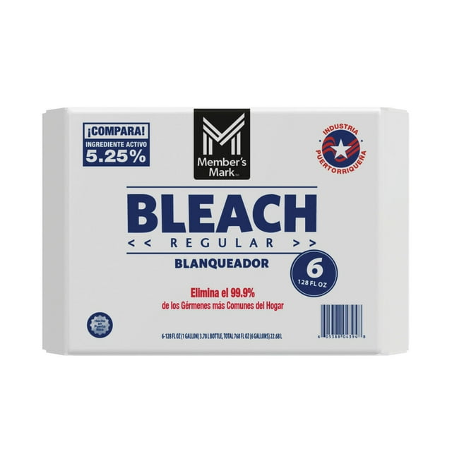 Member's Mark Regular Bleach (128 oz., 6 pk.)