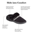 thumbnail image 7 of Isotoner Women’s Classic Comfort Hoodback Slipper, 7 of 7