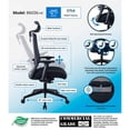 thumbnail image 7 of BOSS Office Mesh Back Ergonomic Task Chair with Height Adjustment, 7 of 7