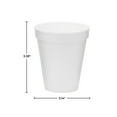 thumbnail image 2 of WinCup Foam Drink Cups 18 series, White, 8 oz., 1000 ct., 2 of 5