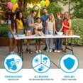 thumbnail image 6 of Lifetime 8' Light Commercial Fold-In-Half Table, White, 6 of 10