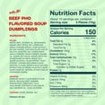 thumbnail image 2 of MiLa Beef Pho Soup Dumplings, 31 ct., 2 of 4