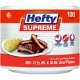 thumbnail image 1 of Hefty Supreme Foam Oval Platters, 12.5" x 10", 100 ct., 1 of 5