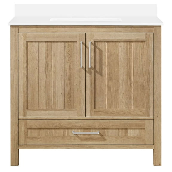OVE Decors Kansas 36" W x 19" D Freestanding Bathroom Vanity with Sink