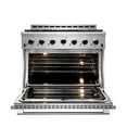 thumbnail image 3 of NXR 5.5 cu. ft. Freestanding Dual Fuel Range with Convection Oven, 3 of 7
