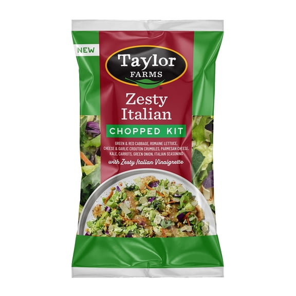 Taylor Farms Zesty Italian Chopped Salad Kit, 11.37 oz.