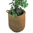 thumbnail image 2 of Faux 7.5' Ficus Tree in Handwoven Basket, 2pk, 2 of 3