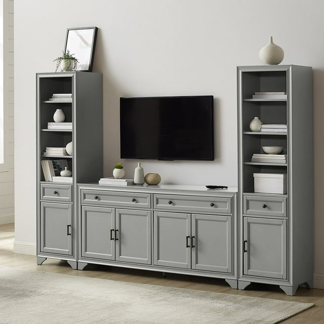 Crosley Furniture Tara 3-Piece Entertainment Set, Assorted Colors