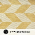 thumbnail image 4 of Nicole Miller New York Patio Country Calla Contemporary Herringbone Indoor/Outdoor Area Rug, 4 of 9