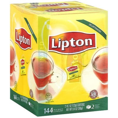 LIPTON DECAF TEA 144 144 CT SINGLE SIZE