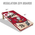 thumbnail image 5 of YouTheFan NFL 2’ x 4’ Cornhole Set, Choose Team, 5 of 6
