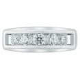 thumbnail image 4 of 0.96CT. T.W. Round Cut 5-Stone Mens Diamond Band in 14K Gold, 4 of 5