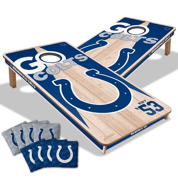 YouTheFan Indianapolis Colts 2'x4' Cornhole Board Set