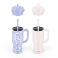thumbnail image 5 of Ello Oasis 30oz Stainless Steel Tumbler with Handle, 100% Leakproof, 2-Pack, 5 of 6