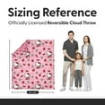 thumbnail image 4 of Licensed Reversible Serenity Cloud Throw Blanket, 50" x 60", 4 of 4
