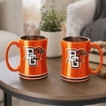thumbnail image 5 of Logo Brands Bowling Green Falcons 14oz Relief Mug Set, 5 of 5