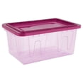thumbnail image 1 of Member's Mark 60 Quart Storage Tote, Assorted Colors, 17.2" D x 25.7" W x 12.0" H, 1 pack or 4 pack, 1 of 7