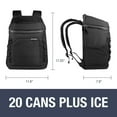 thumbnail image 2 of CleverMade 20-Can Pacifica Backpack Cooler, 2 of 7