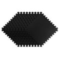 thumbnail image 5 of Norsk 25" x 25" Reversible Foam Flooring, Gray Wood & Black, 9 Tiles, 5 of 14