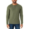 thumbnail image 1 of Member's Mark Men's Long Sleeve Thermal Henley, 1 of 5