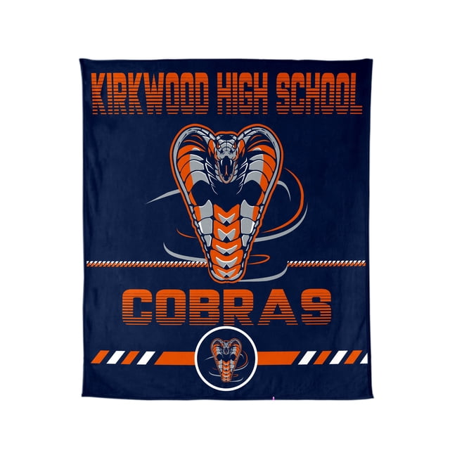 Logo Brands Kirkwood High School 60"x70" Super Plush Blanket