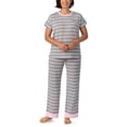 thumbnail image 1 of Nautica 2-Piece Short Sleeve Top and Pant PJ Set, 1 of 7