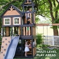 thumbnail image 9 of Backyard Discovery Mystic Tower Cedar Swing Set, 9 of 18