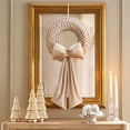 thumbnail image 1 of Member's Mark Velvet Wreath with Bow, 1 of 4
