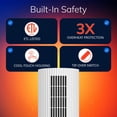 thumbnail image 3 of Lasko Artisan High Velocity Ceramic Space Heater with Remote, 3 of 10
