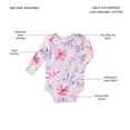 thumbnail image 3 of Member's Mark Baby 4-Pack Organic Cotton Bodysuit, 3 of 7