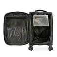 thumbnail image 4 of Brookstone Elswood 21" Carry-On Softside Spinner Luggage, Choose Color, 4 of 9