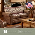 thumbnail image 2 of Deer Valley Loveseat With Solid Wood Frames, 2 of 12