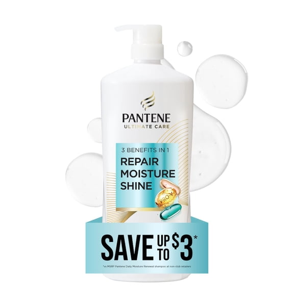 Pantene Pro-V Ultimate Care 3-in-1 Shampoo, 38.2 fl. oz.