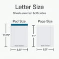 thumbnail image 2 of Docket Legal Writing Pads Ruled 10-Pack 8.5x11.75, 2 of 7