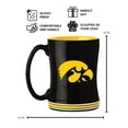 thumbnail image 3 of Logo Brands Iowa Hawkeyes 14oz Relief Mug Set, 3 of 5