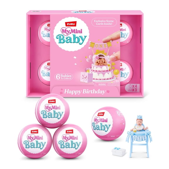 Zuru My Mini Baby Doll Toy, 4 pk.