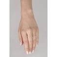 thumbnail image 4 of Round Cut Semi Eternity Diamond Band in 14K Gold, 4 of 6