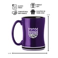 thumbnail image 3 of Logo Brands Sacramento Kings 14oz Relief Mug Set, 3 of 5