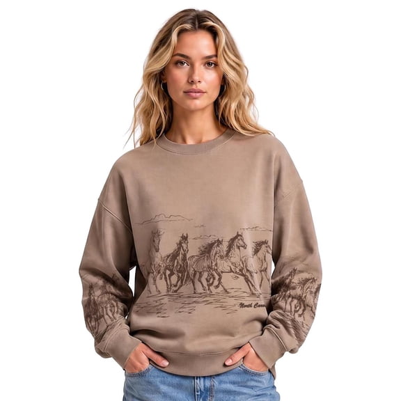 State of Mine Women's Wild Horses State Sweatshirt