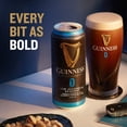 thumbnail image 3 of Guinness 0 Draught Stout Non-Alcoholic Ale Beer, 14.9 fl. oz. can, 8 pk., 3 of 7