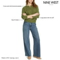 thumbnail image 4 of Nine West Women's Sweater Henley, 4 of 7