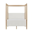 thumbnail image 8 of Charlotte Queen Canopy  Bed, Blonde, 8 of 10