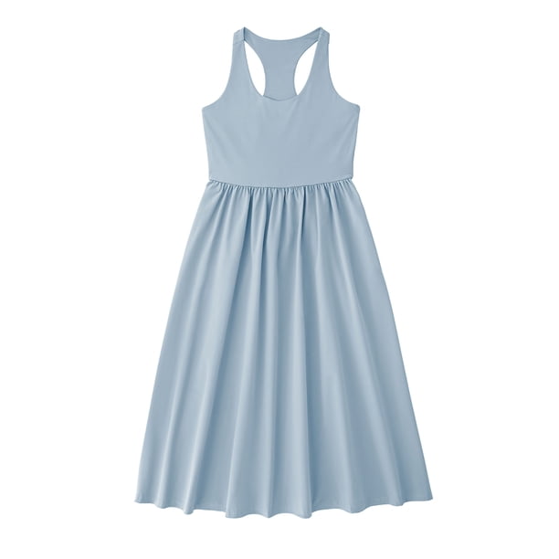 white swing dress Simply White Swing Dress main image 0