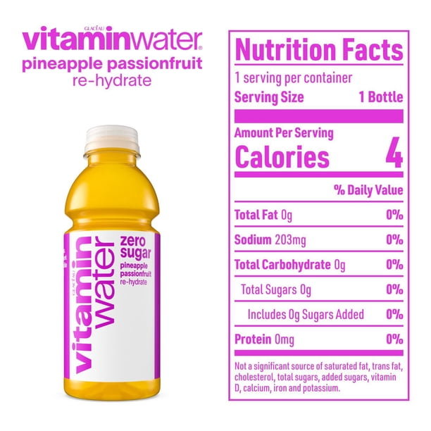 Glaceau Vitaminwater Zero Variety Pack Nutrient Enhanced Water